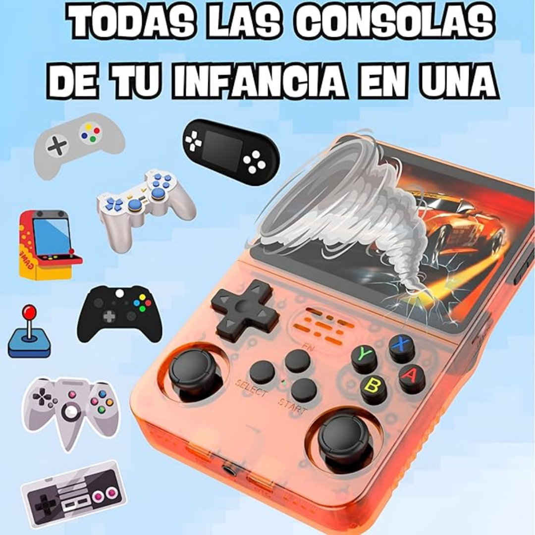 Consola de juegos portátil Retro con mas de 15000 juegos.